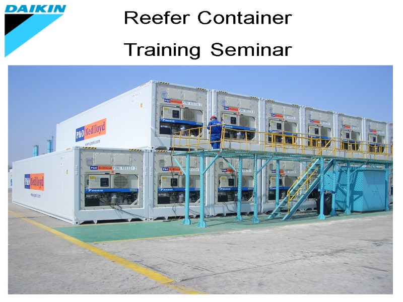 Reefer Container Training Seminar